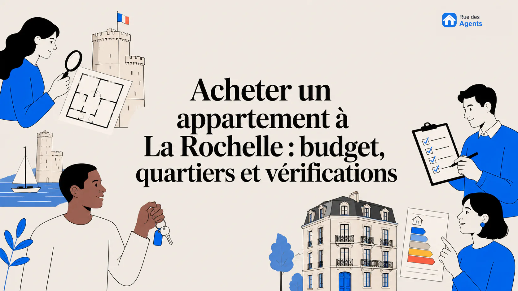 Acheter un appartement à La Rochelle : budget, quartiers et vérifications